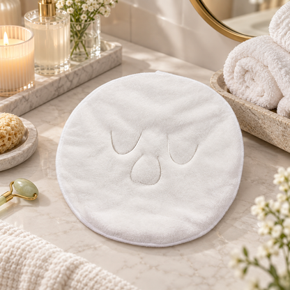 ♨️ Facial Steaming Towel | Soft Heat Wrap | At-Home Spa Comfort