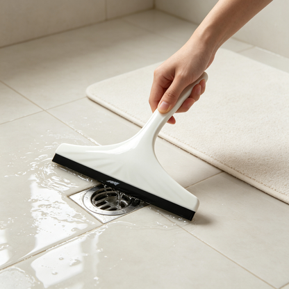 🚿 Bathroom Squeegee | Shower Glass Cleaner | Streak-Free Water Remover