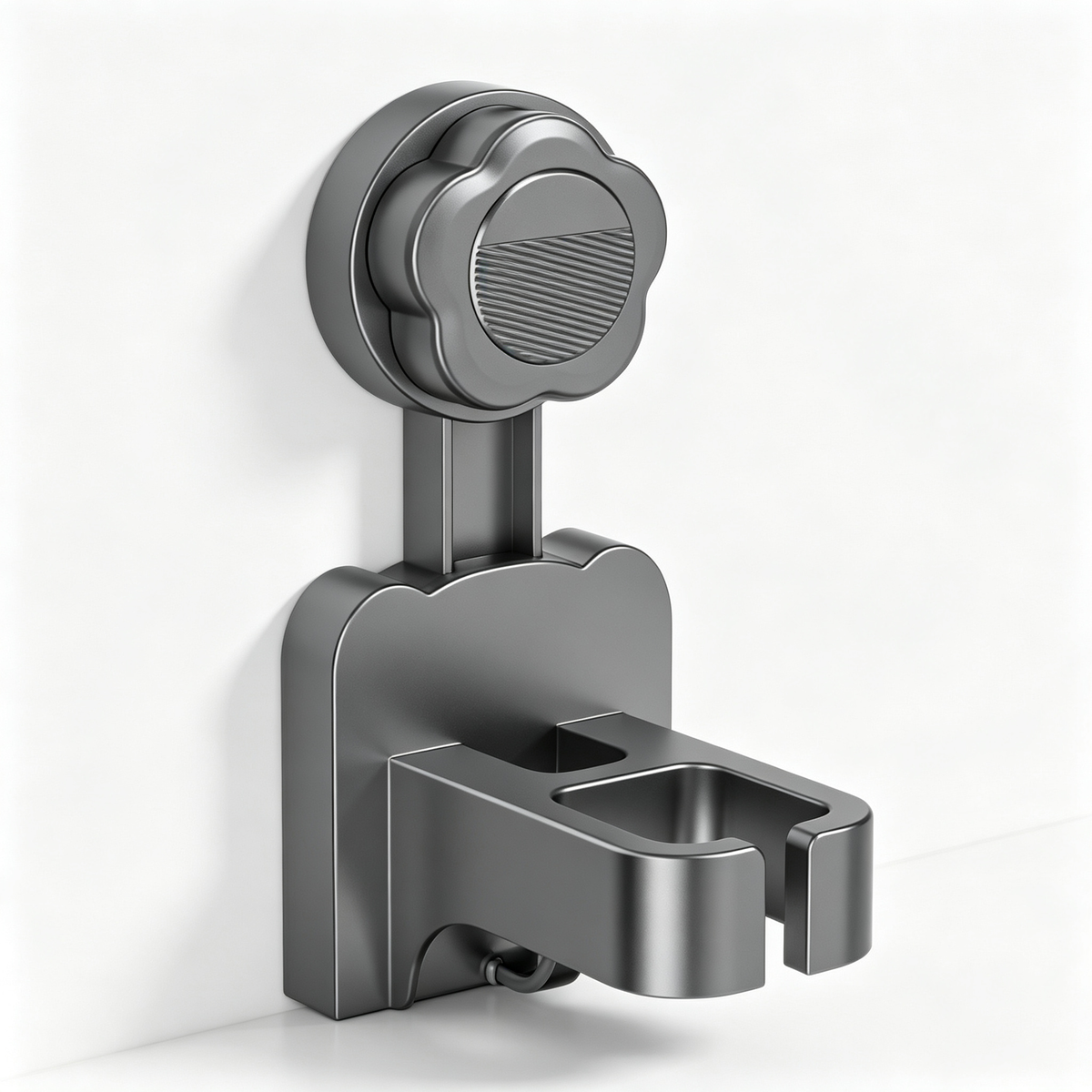 💨 Wall-Mounted Hair Dryer Holder | Bathroom Storage | Space-Saving Organizer