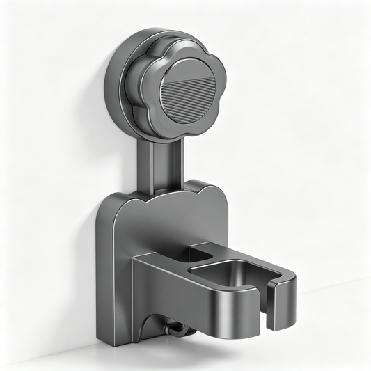 💨 Wall-Mounted Hair Dryer Holder | Bathroom Storage | Space-Saving Organizer