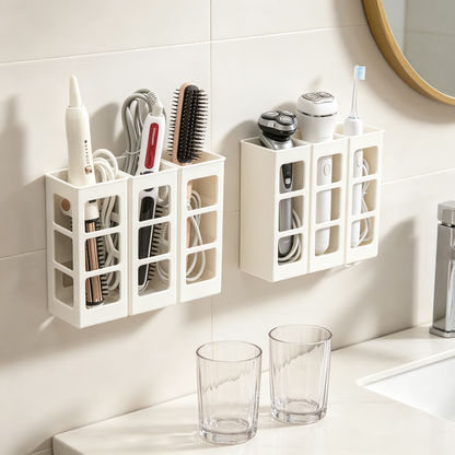 💇 Curling Iron Holder | Heat Tool Organizer | Space-Saving Storage