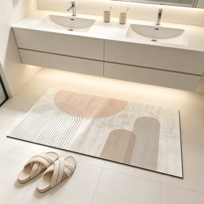 🛁 Non-Slip Bath Mat | Soft Bathroom Floor Mat | Quick-Dry Comfort