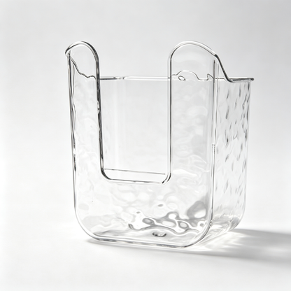 🧻 Facial Towel Organizer | Clear Easy Access Storage | Countertop Holder