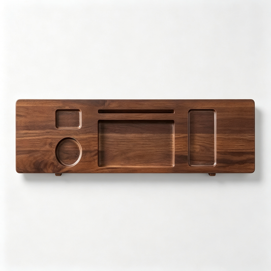 🛁 Wooden Bathtub Tray | Relaxing Bath Organizer | Spa Style Storage