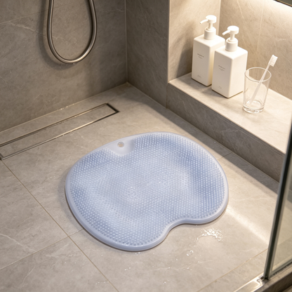Silicone Foot Scrubber | Deep Clean & Massage | Hands-Free Shower Care