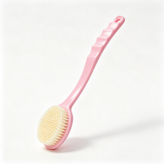 🧼 Long Handle Back Brush | Deep Body Cleansing | Easy Reach Design