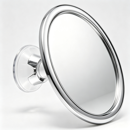 Anti Fog Shower Mirror | Clear Bathroom View | Easy Wall Mount