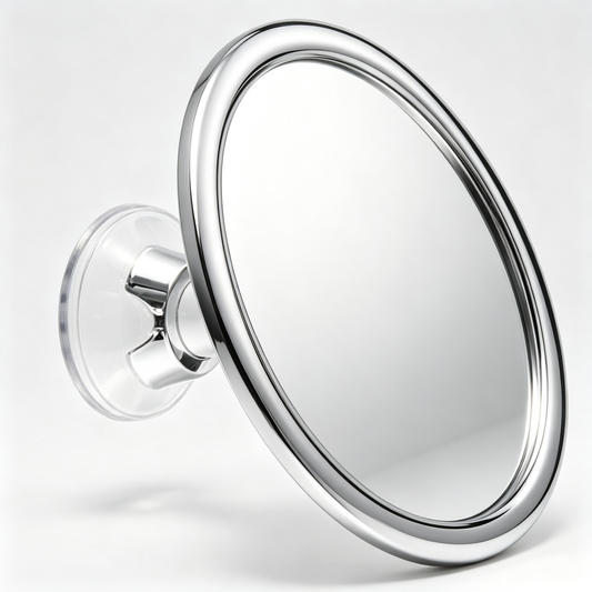 Anti Fog Shower Mirror | Clear Bathroom View | Easy Wall Mount