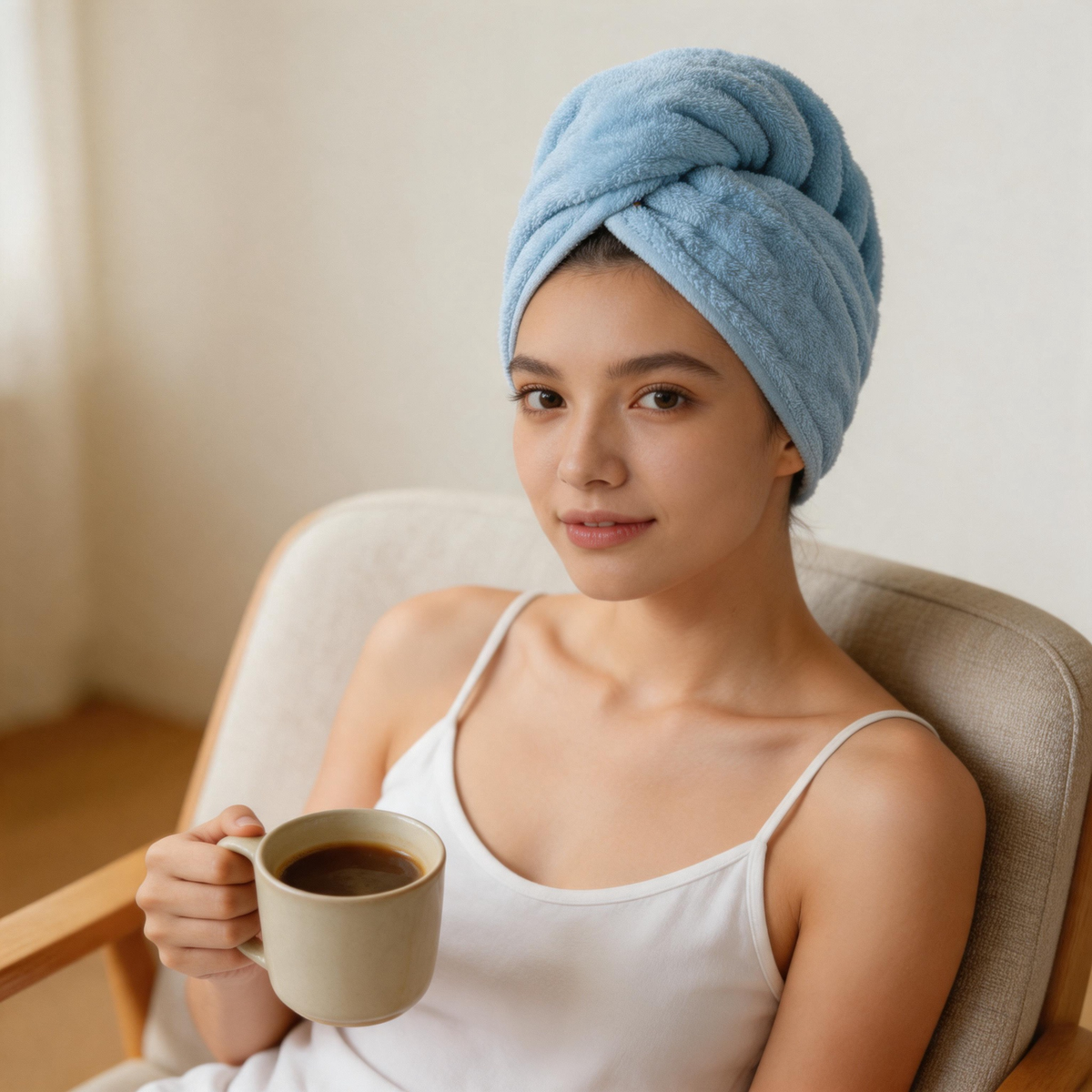 🌸 Hair Care Essential | Plush Microfiber | Post-Shower | Quick-Dry Wrap